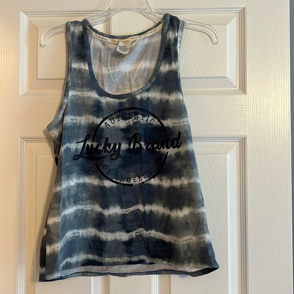 Lucky Brand Tie Dye Tank Top